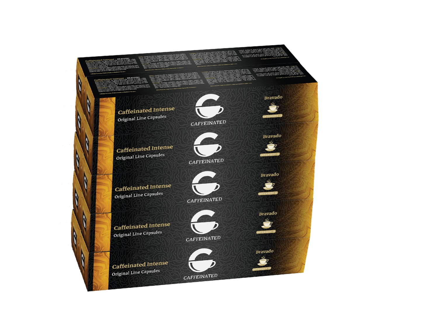 Bravado – Intensity 11. Nespresso Compatible Coffee Capsules