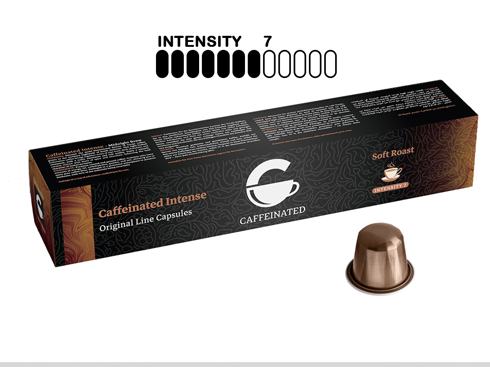 Soft Roast – Intensity (Nespresso Compatible Coffee Capsules)