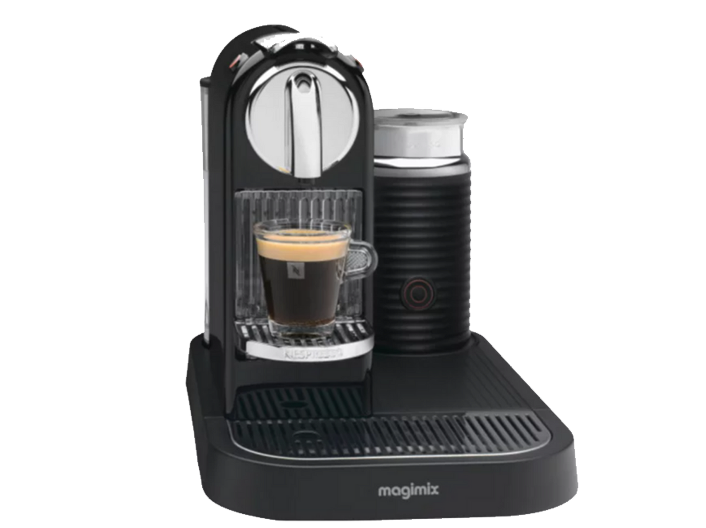 Magimix M190CN Nespresso Original Line Pods Machine with Built-in Frother - Preloved